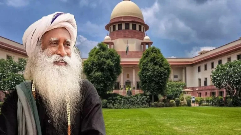 Supreme Court Dismisses case Against Sadhguru’s Isha Foundation