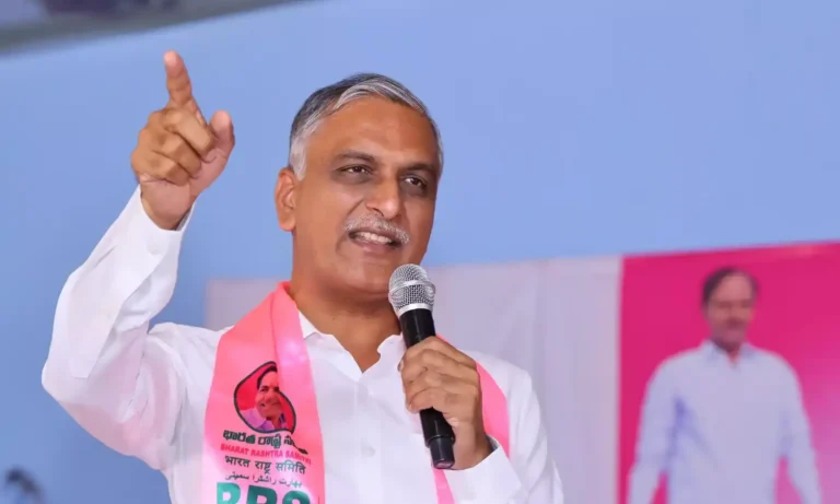 Harish Rao says Congress plot To Bury Rythu Bandhu scheme