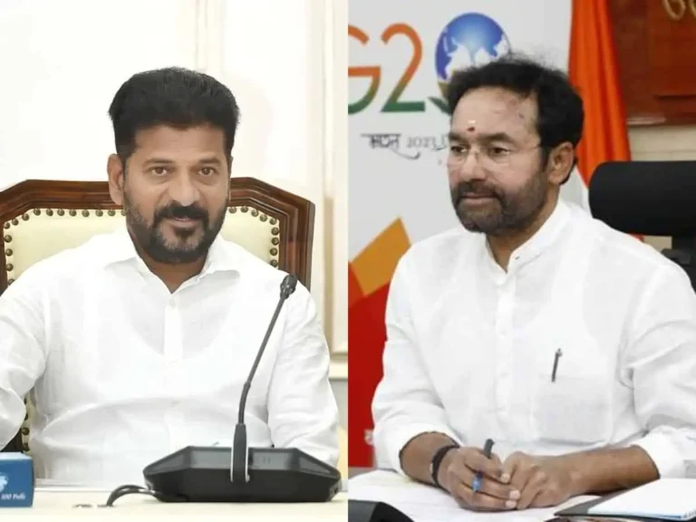 Revanth Reddy slams Kishan Reddy Is `Gujarat ka Gulaam’