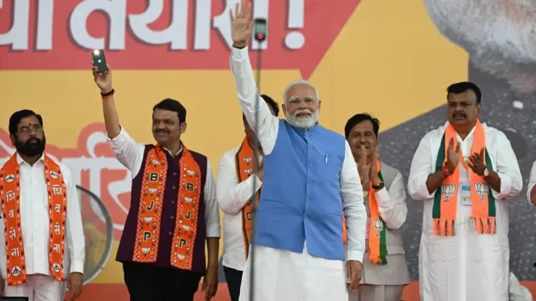 BJP crosses 100, Mahayuti 228 In Maharashtra, India Bloc Ahead In Jharkhand