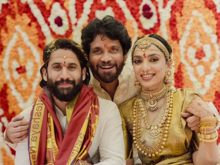 Nagarjuna Shares Emotional Post with Chaitanya-Sobhita Wedding Pics