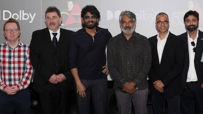 Rajamouli Inaugurates Dolby Post-Production Facility At Annapurna Studios