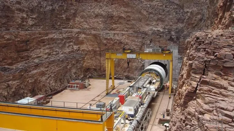 Seven workers Trapped At SLBC Tunnel During Srisailam Left Bank canal Tunnel works