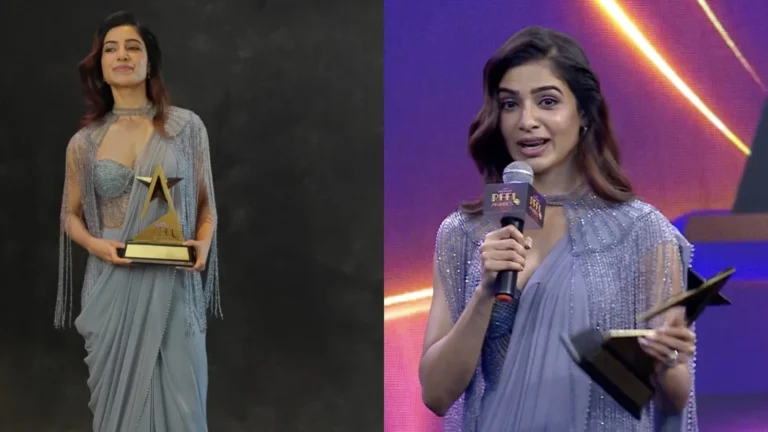 Samantha Honored As Best Actress In OTT Category