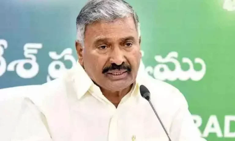 Big Shock To YSRCP Senior Leader Peddireddy Ramachandra Reddy: Forest Department Files Case