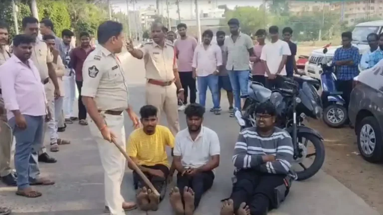 తెనాలి పోలీస్‌పై హత్యాయత్నం – ముగ్గురు రౌడీల అరెస్ట్, కేసు నమోదు