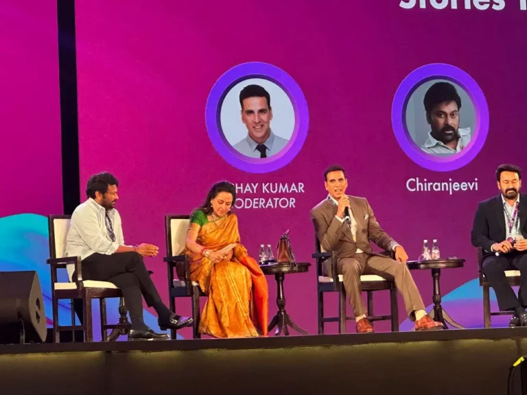 Chiranjeevi Recalls His Inspirations at WAVES Summit