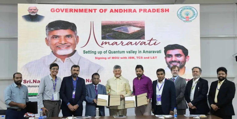 Naidu Secures Deals with IBM, TCS, And L&T For Tech Hub