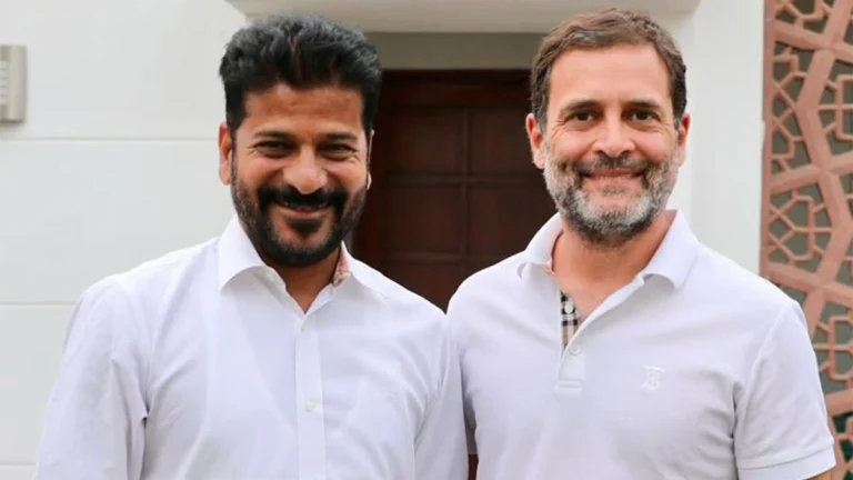 Revanth Reddy says credit Goes To Rahul Gandhi For The center To Take up caste census