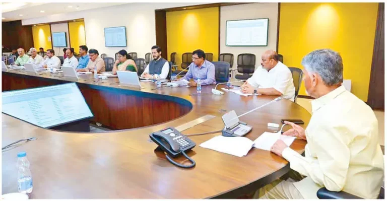 CM Chandrababu Asks officials To stand By Farmers In Getting Best possible prices
