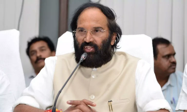 Telangana Minister Uttam Kumar Reddy Strongly Opposes AP’s Banakacharla Project