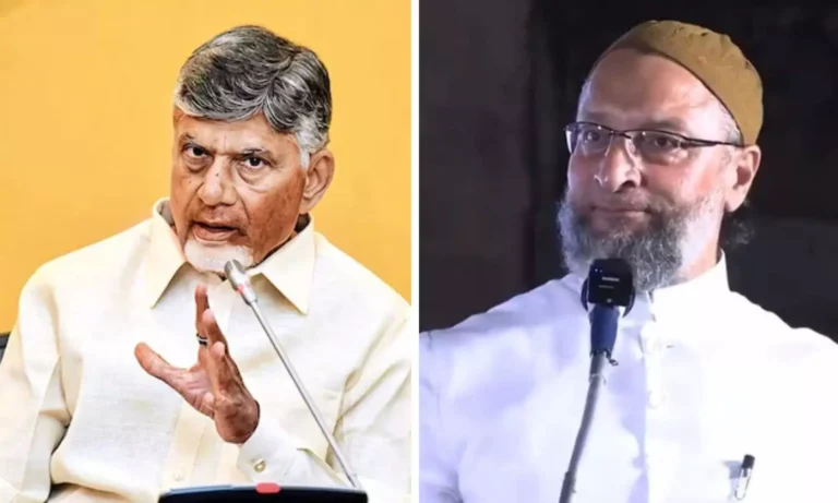 Owaisi Asks CM Chandrababu To Resign, pay way For Nara Lokesh