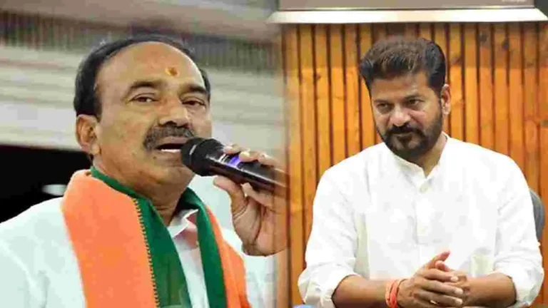 Etela challenges Revanth To Quit politics If proves No cabinet Nod For Kaleshwaram Project
