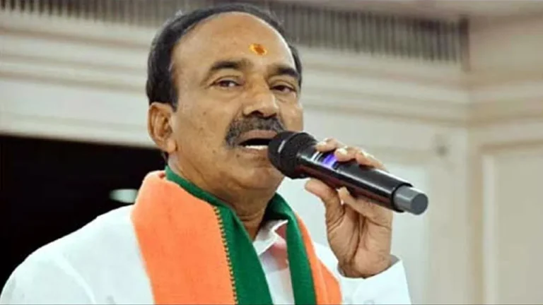Etela Rajender Alleges Phone Tapping By KCR-Led BRS Government