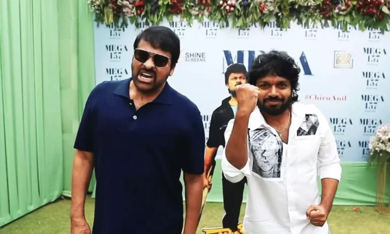 Chiranjeevi’s Mega157 Likely Titled ‘Mana Shankar Varaprasad Garu’