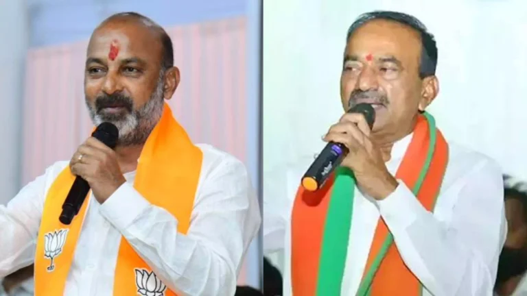 Bandi Sanjay- Etela `cold war’ surfaced In Shamirpet, Exposes BJP Group Rivalries