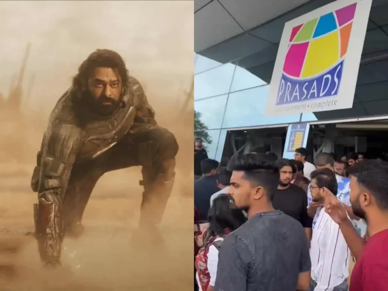 Prabhas Spotted Enjoying a Casual Movie Outing at Hyderabad’s Prasads Multiplex, Fans Overjoyed
