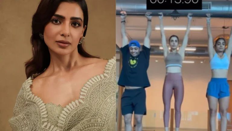 Samantha Shines In Dead Hang Challenge, Inspires Followers with Her Strength