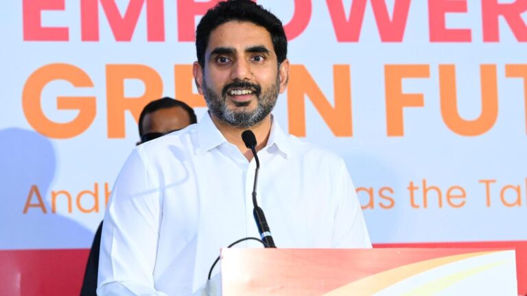 Nara Lokesh says Launching skill portal From Sep 1, skill Training For Jobs In Green Energy