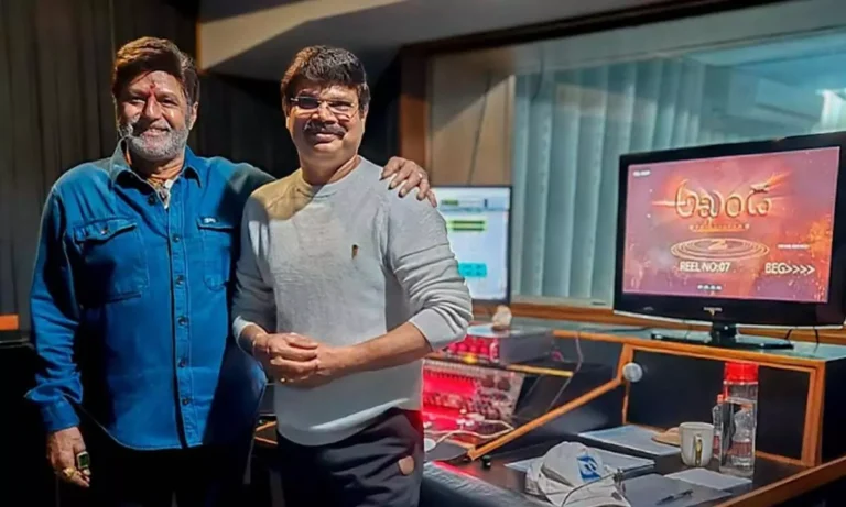 Nandamuri Balakrishna wraps Dubbing For ‘Akhanda 2′  