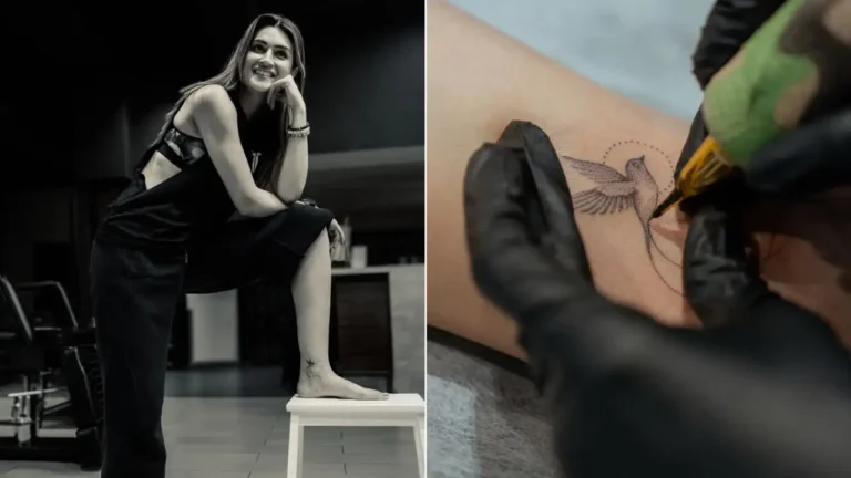  Kriti Sanon Gets First Tattoo, Shares Inspirational Message