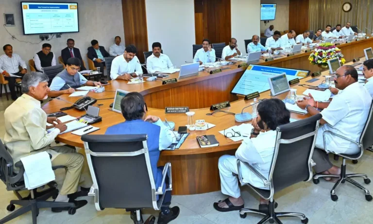 CM Chandrababu Asks Ministers To strongly Refute Any criticism Against NDA partners