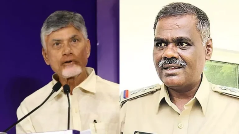 Pulivendula CI J. Shankaraiah Sends Legal Notice To AP CM Chandrababu Naidu