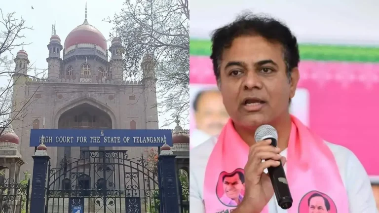 KTR Gets Huge Relief In High Court, Dismissed Three cases