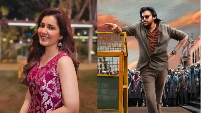 Solid Update From Rashi Khanna on Ustaad Bhagat Singh