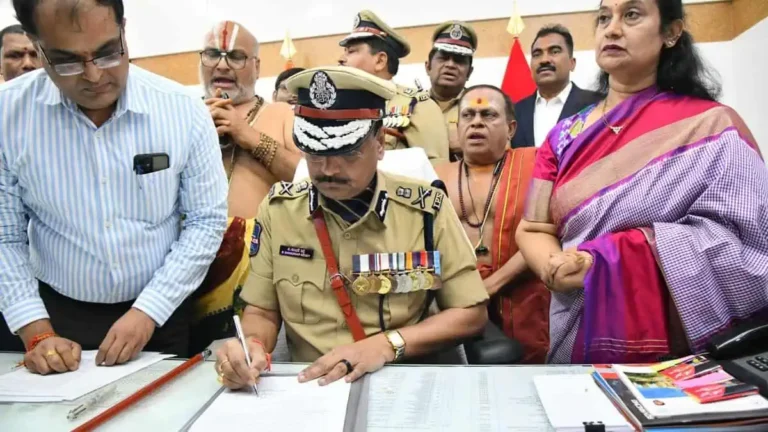 New Telangana DGP Shivdhar Reddy says His First challenges Are Forthcoming Local Body Elections